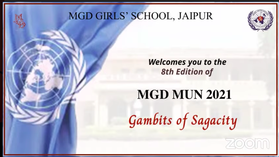 MGDMUN - Maharani Gayatri Devi Girls School
